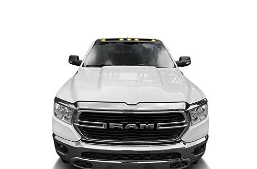 Auto Ventshade [Avs] Aerocab / Marker Light | Fits 2019 - 2024 Chevrolet Silverado 1500, Color Match-Summit White, 1 Pc. | Summit White - 698168-Gaz