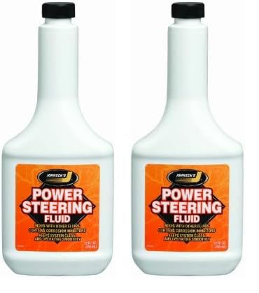 Johnsen'S 2812 Regular Power Steering Fluid - 12 Oz. (Pack Of 2)