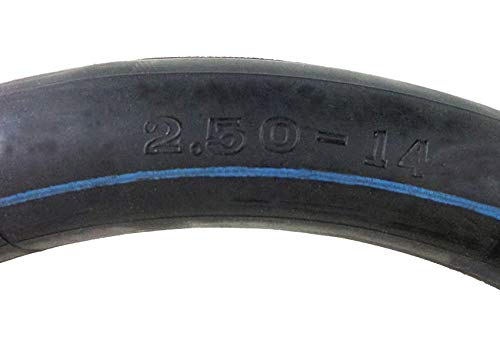 Cdz New 2.5-14 Inner Tube, Presta Valve, Fits 50Cc-125Cc Dirt Pit Bikes, 14 Inch, Universal
