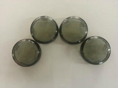 Orange Cycle Parts Smoke Turn Signal Lens Set (4) For Harley Breakout Fxsb Repl. Oem# 68973-00