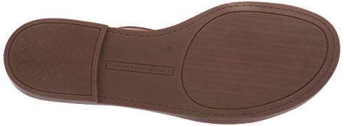 Tommy Hilfiger Women'S Flat Sandal, Natural, 10