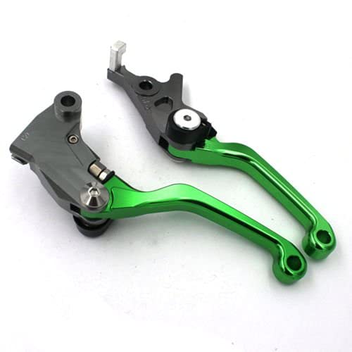 YSMOTO Dirt Bike Foldable Clutch Brake Lever for KLX125/KLX150S/KLX150L/KLX230/KLX250/KLX250S/KLX300/VERSYS-X300 and More Motorc
