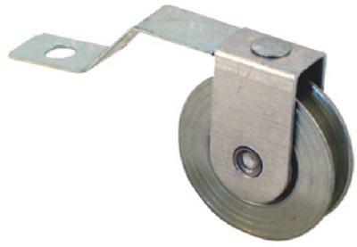 Prime-Line 1 in. Dia. x 1/4 in. L Steel Spring Tension Roller Assembly 2 pk