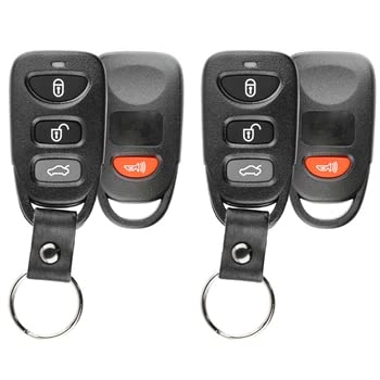 2 Remote Key 3Btn Fob Shell Case Replacement For Hyundai Kia (Osloka-310T, Osloka-360T, Osloka-950T)