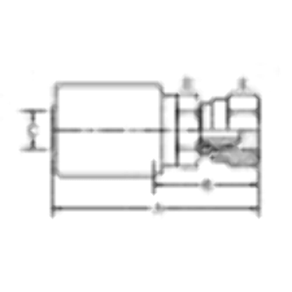 Dayco 108126 Permanent Crimp Coupling
