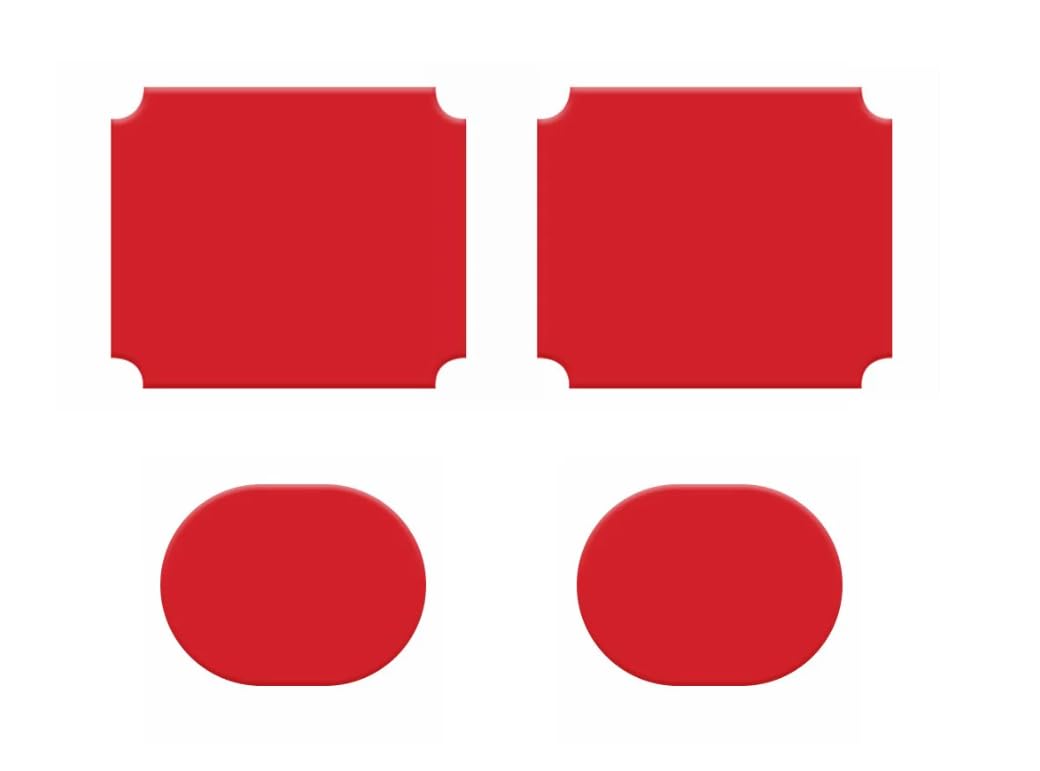 VIOFO Upgraded Grey Two Pieces Each Front and Rear Adhesive Pads for A229 Duo/A229Plus/A229PRO