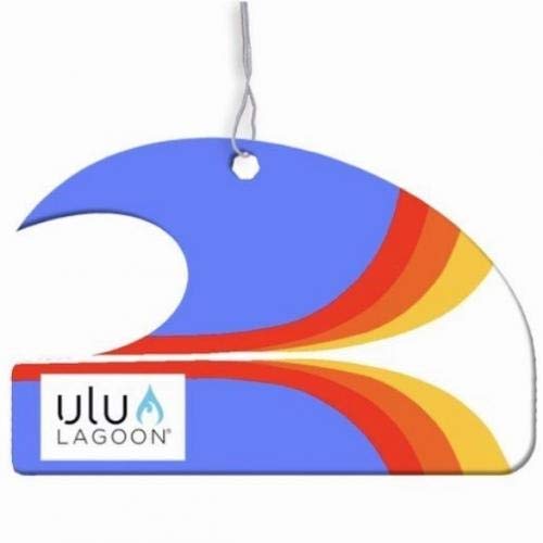 Ulu Lagoon Coconut Surf Wax Mini Wave Air Freshener - Retro - Pack of 1 - Model 746856494340