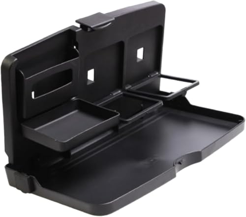 Autobizarre Car Back Seat Food Tray Table Organizer Back Seat Mounted Foldable Dining Table Multifunctional Portable Snack Tray
