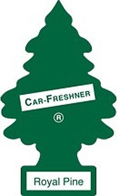 Little Trees Car Air Freshener | Hanging Paper Tree For Home Or Car | Royal Pine | 3 Pack