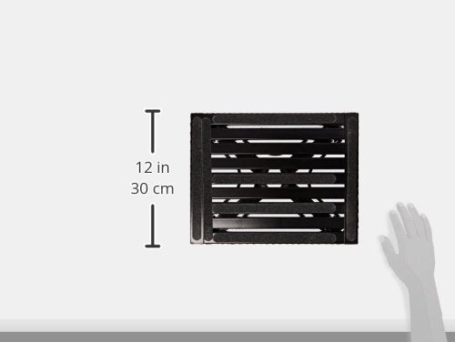 Safety Step S-07C-Blk Black 11'' X 14'' Small Folding Step