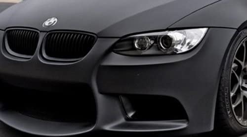 Vvivid Matte Black Vinyl Wrap Adhesive Film Air Release Decal Sheet (4Ft X 5Ft)