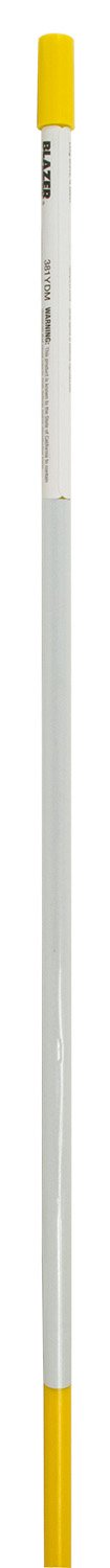 Blazer International 381Ydm-24 Yellow 48-Inch Fiberglass Pole Reflective Driveway Marker, 24 Pack