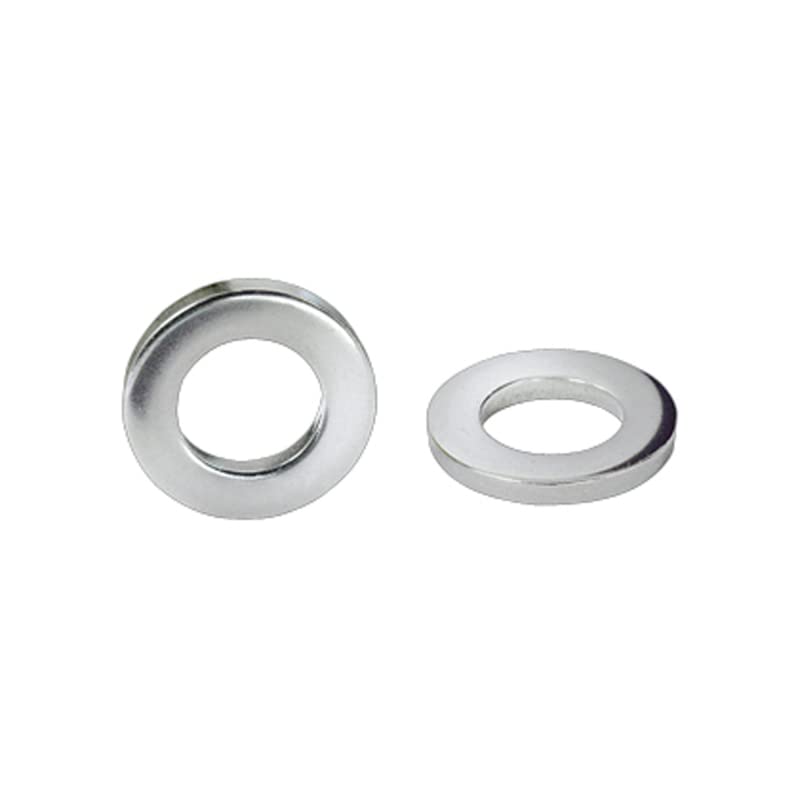 Mcgard 78713 Stainless Steel Cragar Center Hole Mag Washer - Pack Of 10,Silver