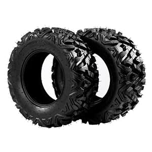 Complete Set Of 4 All Terrain Atv Utv Tires 25X8-12 Front & 25X10-12 Rear 6Pr Tubeless