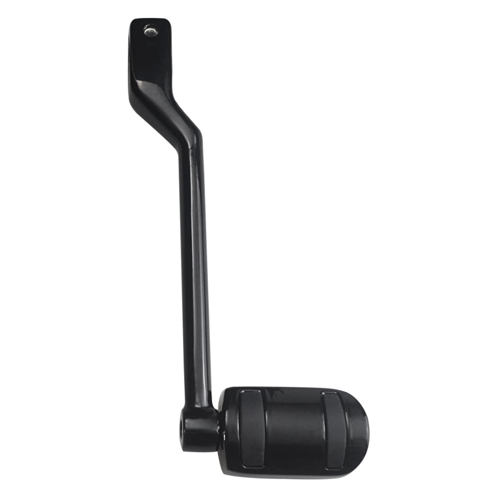 Wowtk Heel Shift Lever,Rear Shift Lever W/Shifter Peg For Harley 1986-2017 Fl Softail, 1988-2024 Touring Road Glide Electra Glide Road King Street Glide And 2008-2024 Trike Models,Black