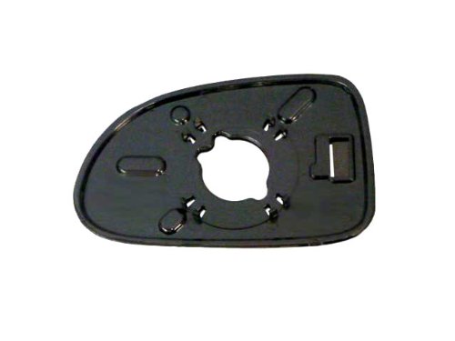 Passenger Side Non-heated Mirror Glass w/backing plate, Dodge Dakota Pick-Up, Durango, 5'' x 8 1/16'' x 8 5/16'' (non-foldaway m