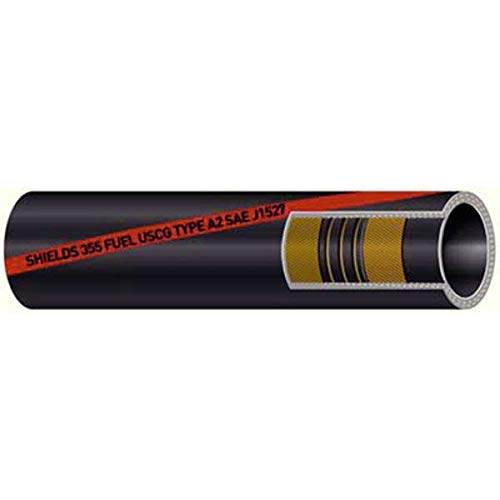 SEASTAR SOLUTIONS 116-355-1120 Shields Type A Fuel Fill Hose - 1-1/2'' ID, 50' Coil