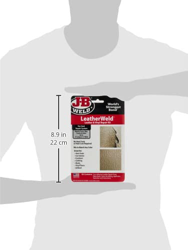 J-B Weld 2130 Vinyl And Leather Repair Kit, 3 Oz