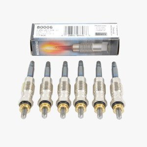 Mercedes-Benz Glow Plugs Diesel, Plug Set Bosch Oem 01039/0008301 (6Pcs)