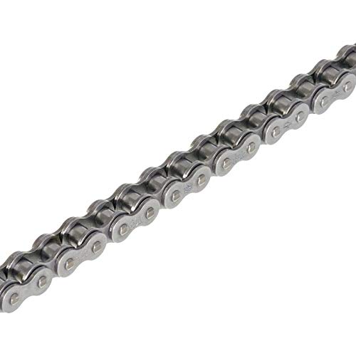 JT Chain JTC420HDR126SL (420 Series) Black Steel 126 Link Heavy Duty Non O-Ring Chain with Connecting Link