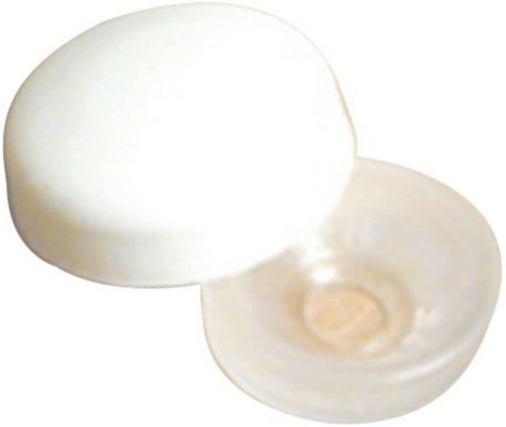 Rv Designer H601 Screw Covers - White, Pack Of 14