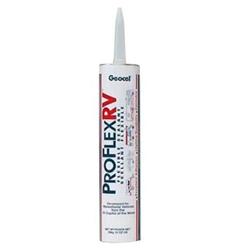 Rv Trailer Camper Sealants Proflex Rv Flexible Sealant Clear 10 Oz. Geocel Quantity 4