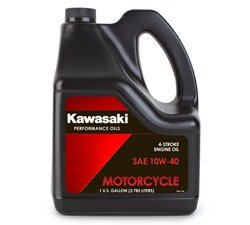 Kawasaki 4-Stroke Motorcycle Engine Oil 10W40 1 Gallon K61021-302