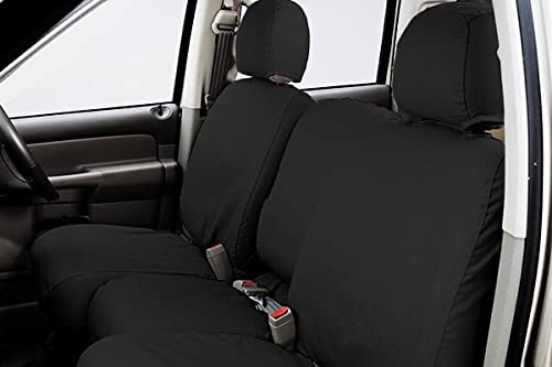 Covercraft Polycotton Seat Saver Custom Seat Covers, Charcoal
