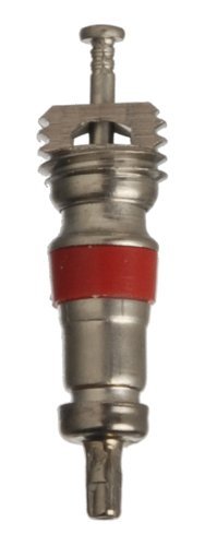 (Pack Of 100) Premium Tpms Safe, Nickel Plated Red Valve Cores, Made In The Usa For Schrader Valves, Va-01 For Use On Cars, Trucks, Semi-Trucks, Motorcycles, Bikes, Hvac, Air Conditioning Applications