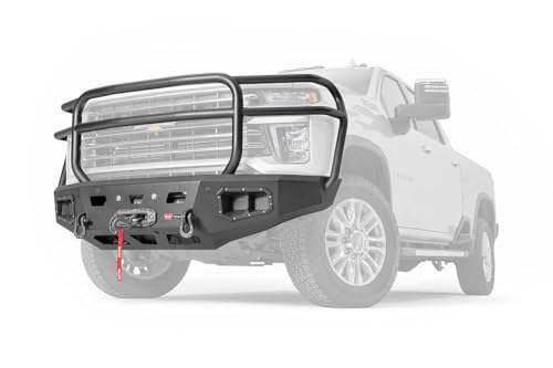 Warn 107005 Ascent Front Bumper With Full Grille Guard Tube, Fits: Chevrolet Silverado Hd 2500/3500 (2020-Current)