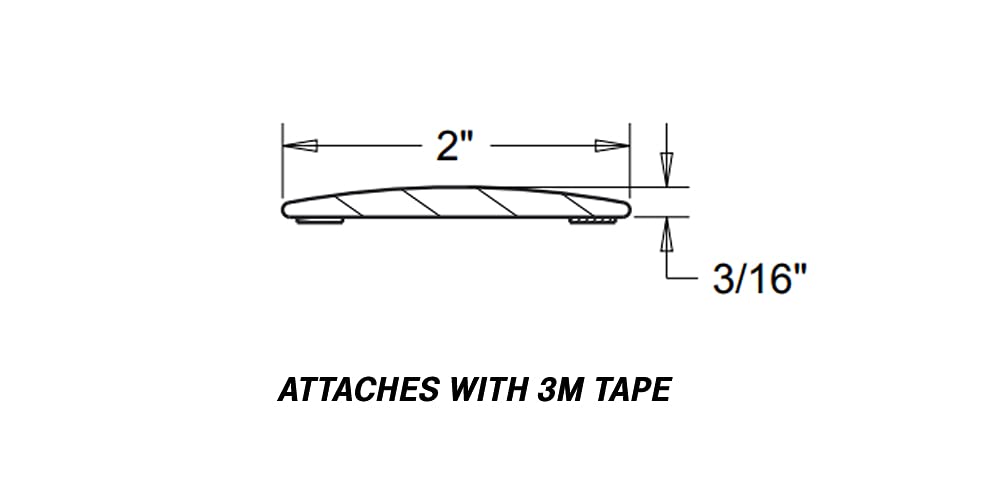 Cowles Custom - Premium Universal Body Molding For All Vehicles - Easy Install, Black Finish, 2 By 16 Ft, Uv Protected, Long Lasting Flexible Pvc