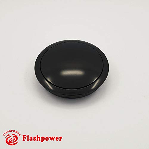 Flashpower 14'' Billet Half Wrap 9 Bolts Steering Wheel With 2'' Dish And Horn Button(Walnut Wood)