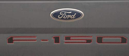 Decal Mods 2018-2020 F150 Tailgate Decals Stickers Letters (Thin) Kit Insert Indent For Ford F150 (2018-2020) (Thin Decal) (Blac