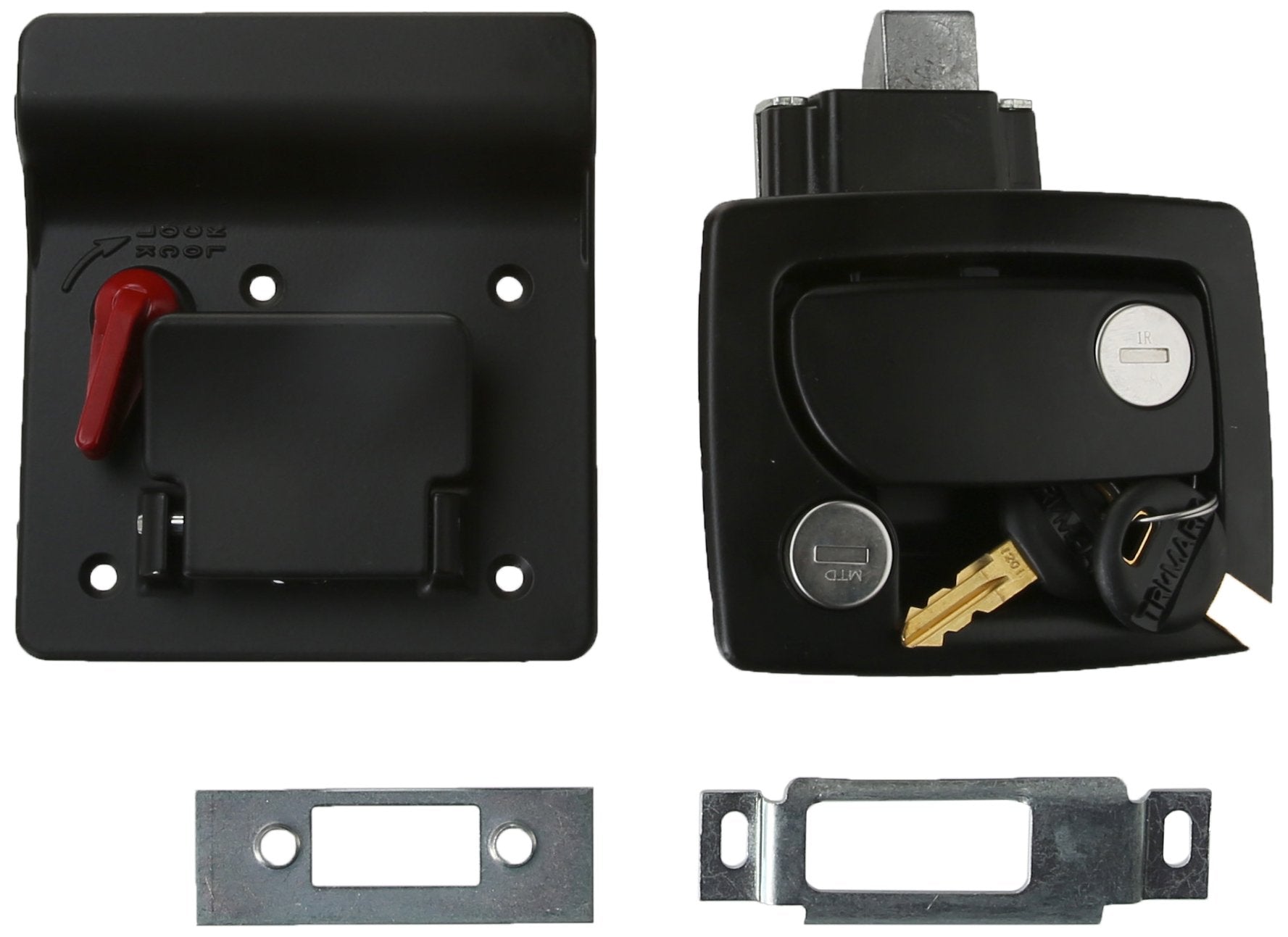 Rv Designer Collection T500 Travel Trailer Lock - Black