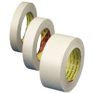 Scotch 23234 High Performance Masking Tape, 350 F Performance Temperature, 24 lbs/in Tensile Strength, 60 yd Length x 3/4' Width, Tan