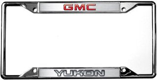 Eurosport Daytona- Compatible With -, Gmc/Yukon License Plate Frame