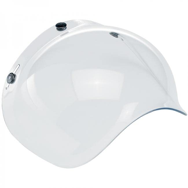 Biltwell Bubble Shield Clear - Anti-Fog, Scratch Resistant, Uv/A Uv/B Resistant