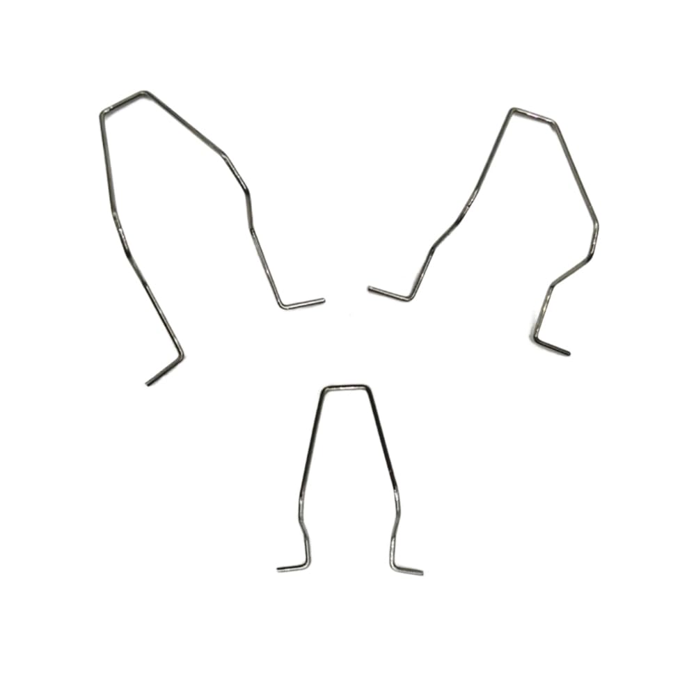 Dskoiph 9 Pcs Bulb Universal Car Headlight Clamp Bulb Retaining Spring Clips For H1/ H3 /H4 /H7 Headlamp Dip Bulb Hoder