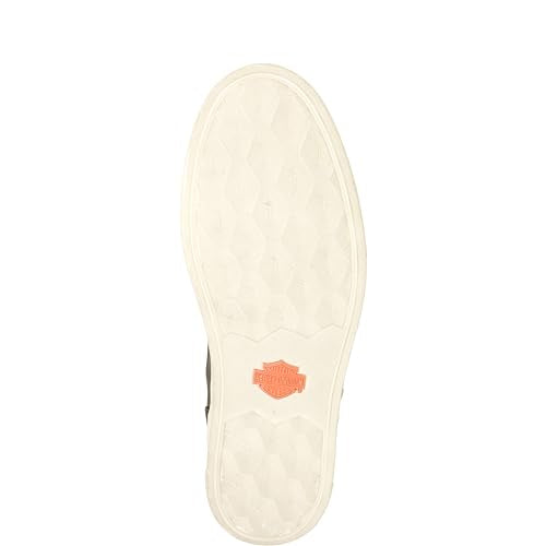 Harley-Davidson Footwear Men'S Bateman 5' Metal Leather Motorcycle Casual Sneaker Boot, Black, 10