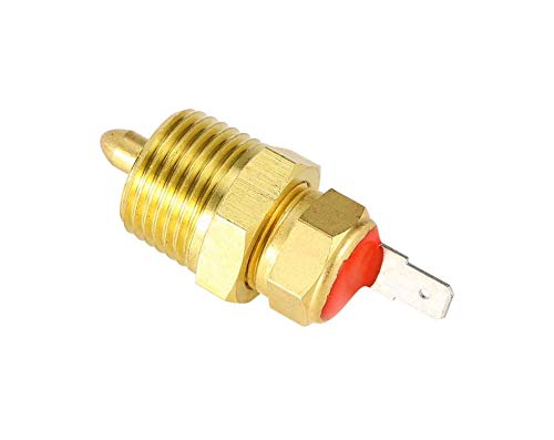 Fan Thermostat Temperature Switch 3/8'' 185 Degree On 170 Degree Off Electric Cooling Engine Fan Thermostat For 10'' 12'' 14'' 1
