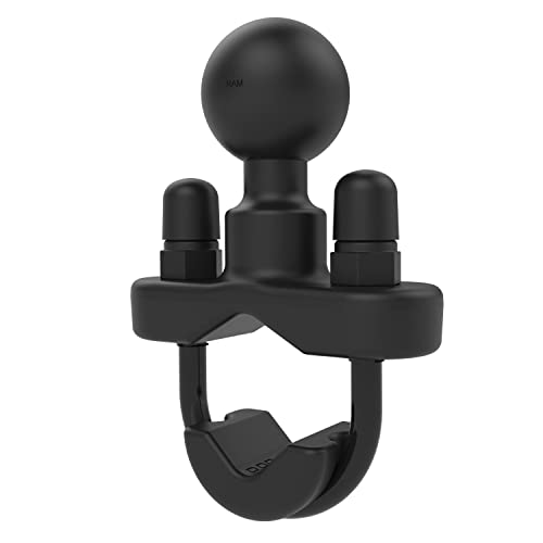 Ram Mounts Handlebar U-Bolt Base For Rails 0.5 To 1.25 In Diameter Ram-B-231Zu With B Size 1 Ball