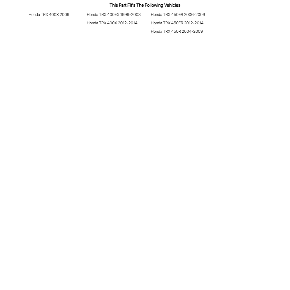 Tusk Comp Series Aluminum Front Bumper - Fits: Honda Trx 400Ex 1999-2008