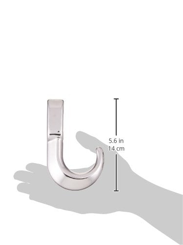 Warn 13200 Universal Tow Hook, Chrome: 4 Ton (8,000 Lb) Capacity
