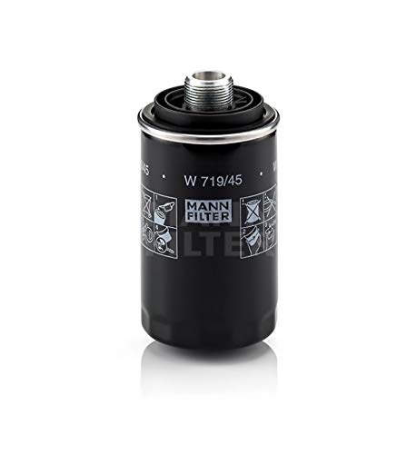 Mann-Filter W 719/45 Spin-On Oil Filter (Pack Of 2)