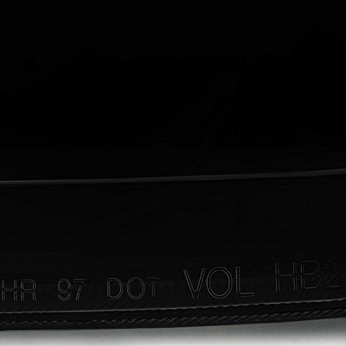 Akkon - For [Black Smoke] 2000-2004 Toyota Tundra Regular | Access Cab Headlights W/Corner Light Lh + Rh Pair