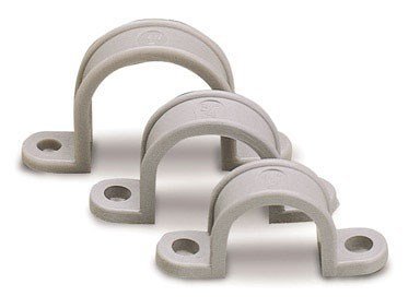 GB Gardner Bender GCC-510 1-1/2' Two Hole Plastic Straps 10 Count