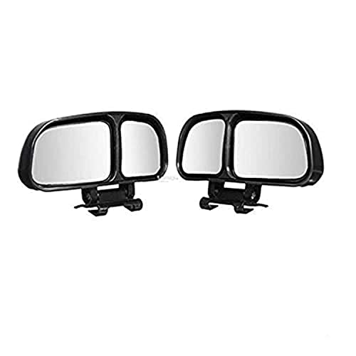 Automaze 3R Adjustable 360 Degree Wide Angle Car Rear View Blind Spot Mirror (3R028) 2 Pieces
