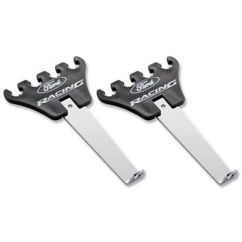 Compatible With/Replacement For Ford Performance Parts - 302-640 - Spark Plug Wire Looms 2Pk Black 4-Wire