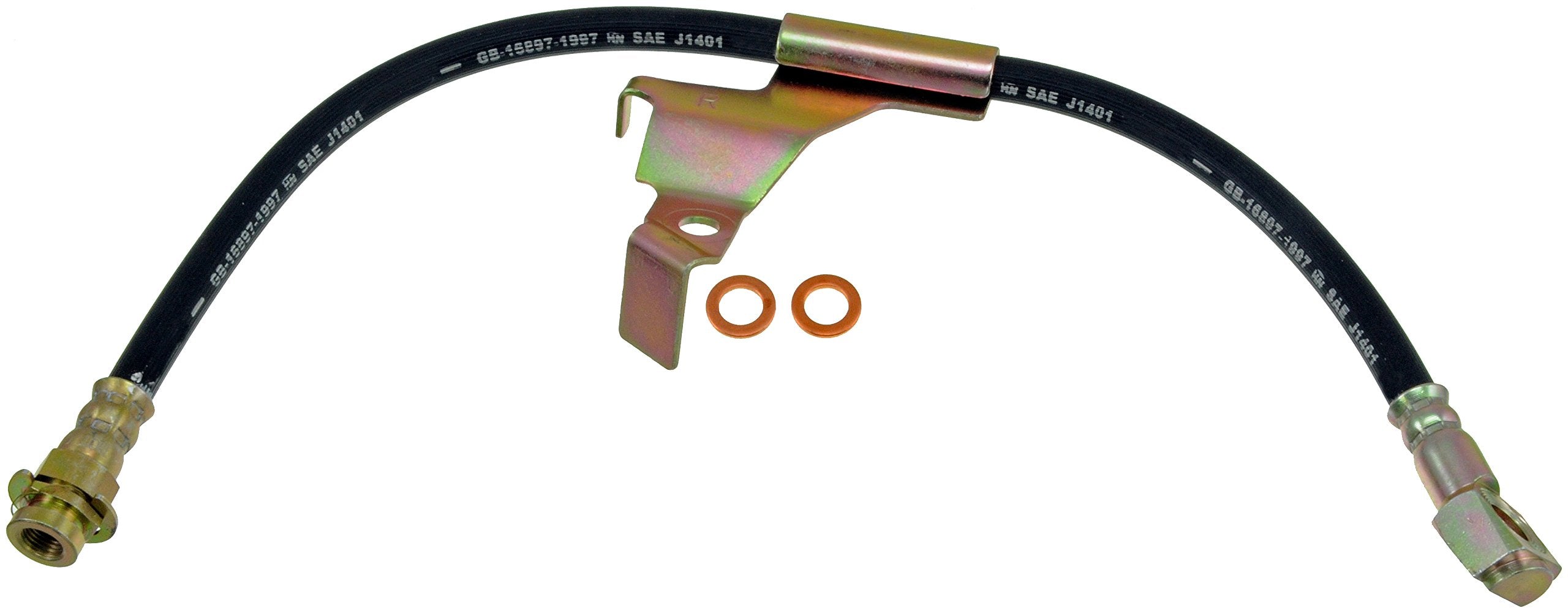 Dorman H38262 Front Passenger Side Brake Hydraulic Hose Compatible With Select Models