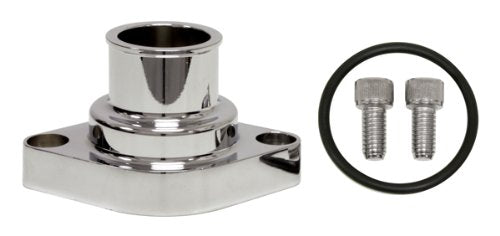 Compatible/Replacement for Chevy Small Block/Big Block Aluminum Straight Water Neck - Chrome